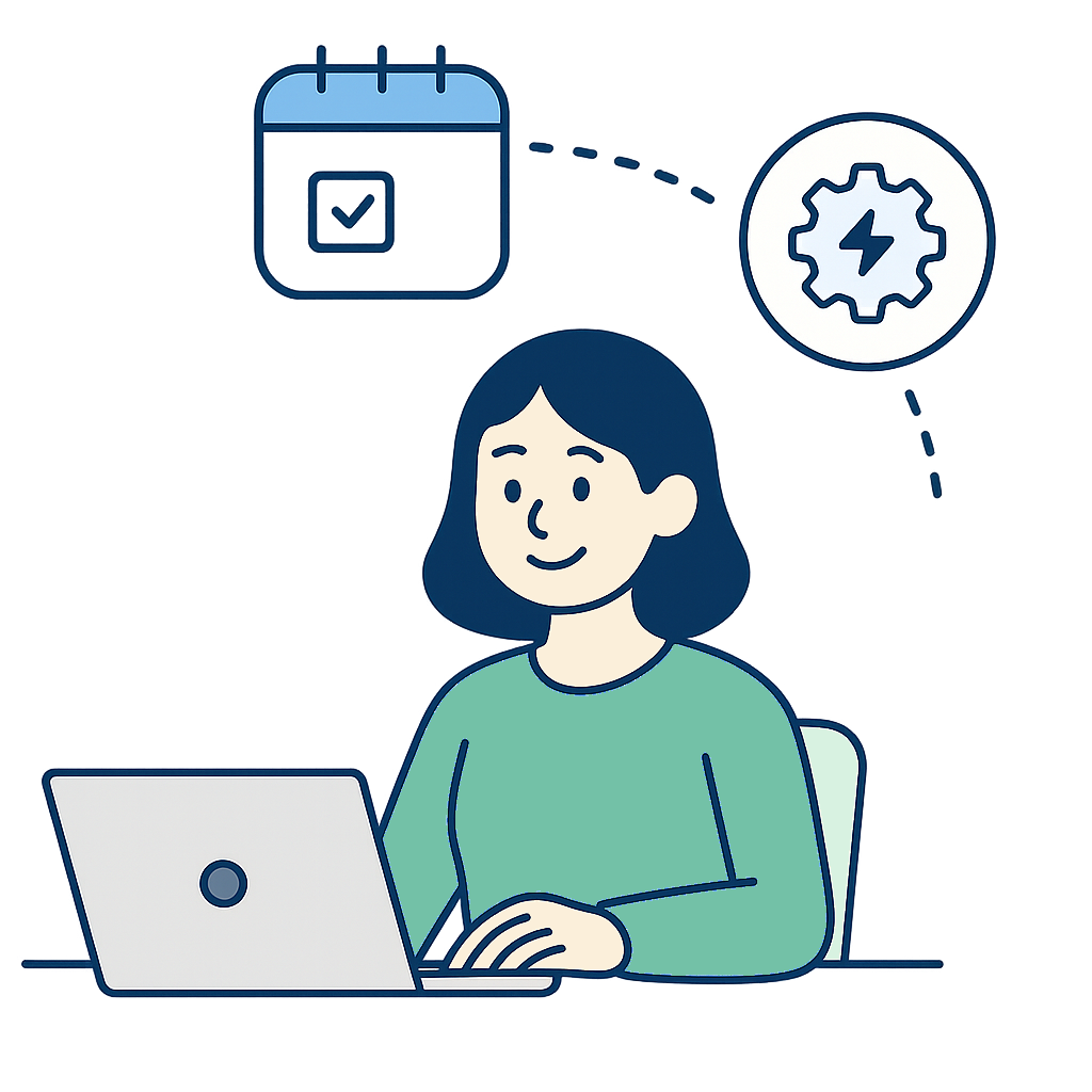 MinRaku 業務自動化サービスのイメージ